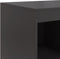 vidaXL - Hoge - kast - 67x39x95 - cm - staal - zwart