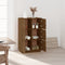 vidaXL - Hoge - kast - 67x40x108,5 - cm - massief - grenenhout - honingbruin