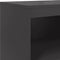 vidaXL - Hoge - kast - 68,5x38,5x107 - cm - staal - roze