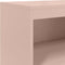 vidaXL - Hoge - kast - 68,5x38,5x123,5 - cm - staal - roze