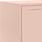 vidaXL - Hoge - kast - 68,5x38,5x123,5 - cm - staal - roze