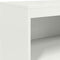 vidaXL - Hoge - kast - 68,5x38,5x123,5 - cm - staal - wit