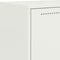 vidaXL - Hoge - kast - 68,5x38,5x123,5 - cm - staal - wit