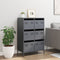 vidaXL - Hoge - kast - 68x39x101,5 - cm - staal - antracietkleurig