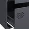 vidaXL - Hoge - kast - 68x39x101,5 - cm - staal - antracietkleurig