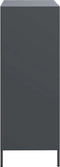 vidaXL - Hoge - kast - 68x39x101,5 - cm - staal - antracietkleurig