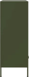 vidaXL - Hoge - kast - 68x39x101,5 - cm - staal - olijfgroen