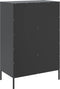 vidaXL - Hoge - kast - 68x39x101,5 - cm - staal - zwart