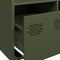 vidaXL - Hoge - kast - 68x39x103,5 - cm - staal - olijfgroen