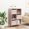 vidaXL - Hoge - kast - 68x39x103,5 - cm - staal - roze