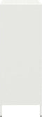 vidaXL - Hoge - kast - 68x39x103,5 - cm - staal - wit