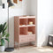vidaXL - Hoge - kast - 68x39x111,5 - cm - staal - roze