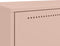 vidaXL - Hoge - kast - 68x39x111,5 - cm - staal - roze