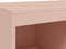 vidaXL - Hoge - kast - 68x39x111,5 - cm - staal - roze