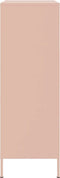 vidaXL - Hoge - kast - 68x39x113 - cm - staal - roze