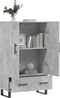 vidaXL - Hoge - kast - 69,5x31x115 - cm - bewerkt - hout - betongrijs