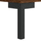 vidaXL - Hoge - kast - 69,5x31x115 - cm - bewerkt - hout - bruin - eikenkleur
