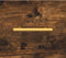vidaXL - Hoge - kast - 69,5x31x115 - cm - bewerkt - hout - gerookt - eikenkleurig