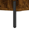 vidaXL - Hoge - kast - 69,5x31x115 - cm - bewerkt - hout - gerookt - eikenkleurig