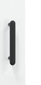 vidaXL - Hoge - kast - 69,5x31x115 - cm - bewerkt - hout - hoogglans - wit