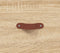 vidaXL - Hoge - kast - 69,5x31x115 - cm - bewerkt - hout - sonoma - eikenkleurig