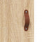 vidaXL - Hoge - kast - 69,5x31x115 - cm - bewerkt - hout - sonoma - eikenkleurig