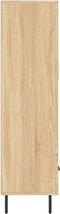 vidaXL - Hoge - kast - 69,5x31x115 - cm - bewerkt - hout - sonoma - eikenkleurig