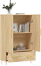 vidaXL - Hoge - kast - 69,5x31x115 - cm - bewerkt - hout - sonoma - eikenkleurig