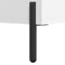 vidaXL - Hoge - kast - 69,5x31x115 - cm - bewerkt - hout - wit