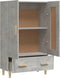vidaXL - Hoge - kast - 70x31x115 - cm - bewerkt - hout - betongrijs