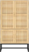 vidaXL - Hoge - kast - 70x35x125 - cm - bewerkt - hout