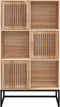 vidaXL - Hoge - kast - 70x35x125 - cm - bewerkt - hout
