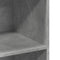 vidaXL - Hoge - kast - 70x41x124 - cm - bewerkt - hout - betongrijs