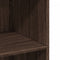 vidaXL - Hoge - kast - 70x41x124 - cm - bewerkt - hout - bruin - eikenkleur