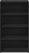 vidaXL - Hoge - kast - 70x41x124 - cm - bewerkt - hout - zwart