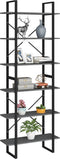 vidaXL - Hoge - kast - 80x30x210 - cm - massief - grenenhout - grijs