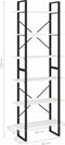 vidaXL - Hoge - kast - 80x30x210 - cm - massief - grenenhout - wit