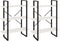 vidaXL - Hoge - kast - 80x30x210 - cm - massief - grenenhout - wit