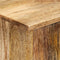 vidaXL - Hoge - kast - 80x30x95 - cm - massief - ruw - mangohout