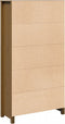 vidaXL - Hoge - kast - 80x35x154 - cm - massief - grenenhout - honingbruin