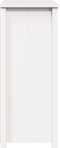 vidaXL - Hoge - kast - 83x41,5x100 - cm - massief - grenenhout - wit