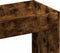vidaXL - Hoge - kast - 92x33x100 - cm - bewerkt - hout - gerookt - eikenkleurig