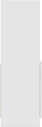 vidaXL - Hoge - kast - 92x33x100 - cm - bewerkt - hout - wit