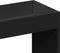 vidaXL - Hoge - kast - 92x33x100 - cm - bewerkt - hout - zwart