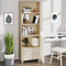 vidaXL - Hoge - kast - HAMAR - 60x35x180 - cm - massief - grenenhout - honingbruin