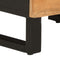 vidaXL - Hoge - kast - met - 3 - deuren - 40x33x110 - cm - massief - acaciahout - en - ijzer