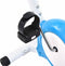 vidaXL - Hometrainer - met - bandweerstand - blauw