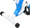 vidaXL - Hometrainer - met - bandweerstand - blauw