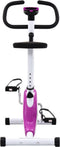 vidaXL - Hometrainer - met - bandweerstand - paars