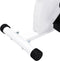 vidaXL - Hometrainer - met - bandweerstand - wit